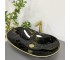 Умывальник (раковина) VBI TURIN MARBLE BLACK GLOSSY накладной VBI  011505 011505