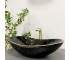 Умывальник (раковина) VBI TURIN MARBLE BLACK GLOSSY накладной  011505:Фото 3