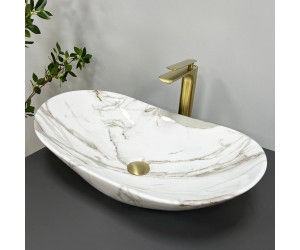 Умывальник (раковина) VBI TURIN LAVA GLOSSY накладной VBI  011506
