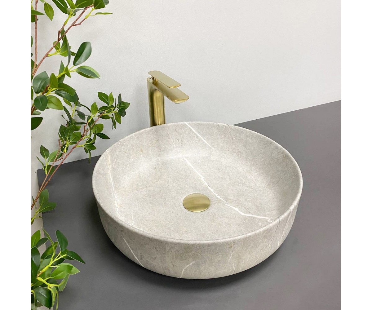 Умывальник (раковина) VBI BARI GREY STONE MATT накладной VBI  011603 011603