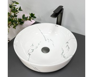 Умывальник (раковина) VBI BARI S MARMO GLOSSY накладной VBI  011604