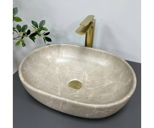 Умывальник (раковина) VBI MODENA S BEIGE STONE MATT накладной VBI  012003