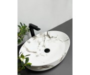 Умывальник (раковина) VBI UDINE CARRARA GLOSSY накладной VBI  012101