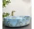 Умывальник (раковина) VBI UDINE MARBLE BLUE MATT накладной  012103:Фото 3