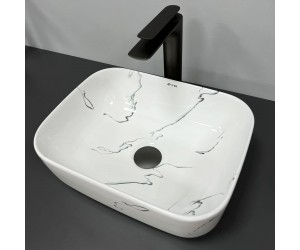 Умывальник (раковина) VBI PALERMO S MARMO GLOSSY накладной VBI  012305