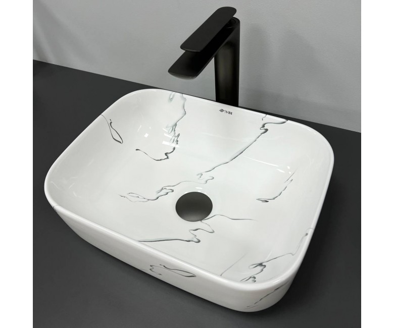 Умывальник (раковина) VBI PALERMO S MARMO GLOSSY накладной VBI  012305 012305