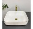 Умывальник (раковина) VBI PALERMO WHITE ROSE GOLD EDGE накладной VBI  012307 012307