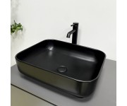 Умывальник (раковина) VBI PALERMO BLACK MATT накладной VBI  012310