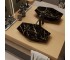 Умывальник (раковина) VBI VENEZIA S MARBLE BLACK MATT накладной VBI  012403 012403