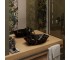 Умывальник (раковина) VBI VENEZIA S MARBLE BLACK MATT накладной  012403:Фото 2