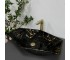 Умывальник (раковина) VBI VENEZIA MARBLE BLACK GLOSSY накладной VBI  012405 012405