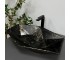 Умывальник (раковина) VBI VENEZIA MARBLE BLACK MATT накладной  012406:Фото 2