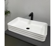 Умывальник (раковина) VBI VOLTURINO WHITE накладной VBI  012619