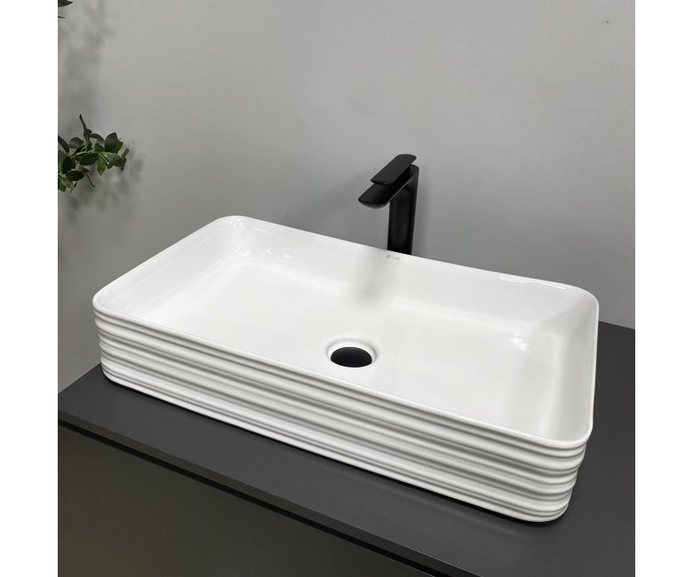 Умывальник (раковина) VBI VOLTURINO WHITE накладной VBI  012619 012619
