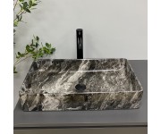 Умывальник (раковина) VBI TRIEST ANTHRACITE MARBLE накладной VBI  012717
