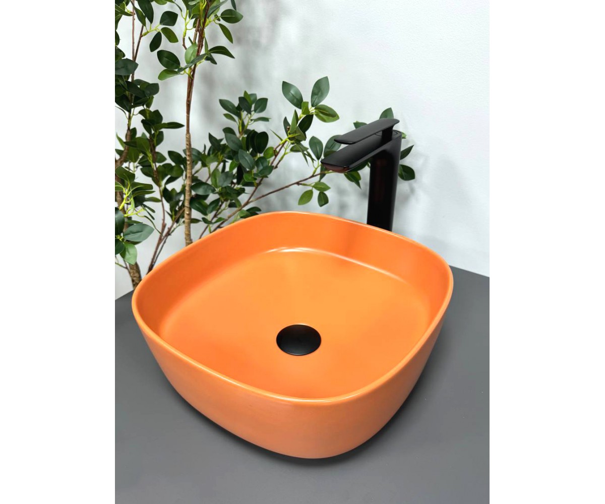 Умывальник (раковина) VBI AREZZO TERRACOTTA MATT накладной  013204:Фото 2