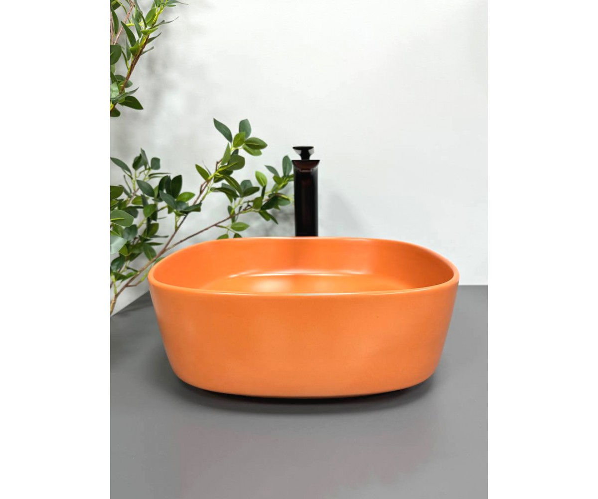 Умывальник (раковина) VBI AREZZO TERRACOTTA MATT накладной  013204:Фото 3