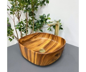 Умывальник (раковина) VBI AREZZO WOOD MATT накладной VBI  013205