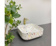 Умывальник (раковина) VBI ALGHERO S TERAZZO GLOSSY накладной VBI  013302