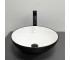 Умывальник (раковина) VBI AMALFI BLACK WHITE накладной  013401:Фото 2