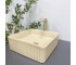 Умывальник (раковина) VBI BOLZANO BEIGE MATT накладной  013802:Фото 2