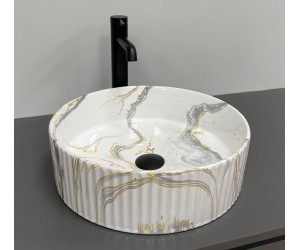 Умывальник (раковина) VBI BRINDISI M STAINS GLOSSY накладной VBI  014103