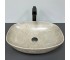 Умывальник (раковина) VBI OLBIA BEIGE STONE MATT накладной  014301:Фото 2