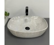 Умывальник (раковина) VBI OLBIA GREY STONE GLOSSY накладной VBI  014302