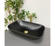 Умывальник (раковина) VBI AVEZZANO BLACK MATT накладной VBI  014401