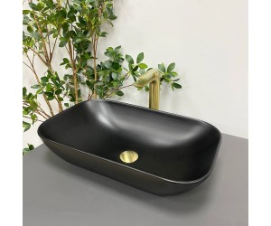Умывальник (раковина) VBI AVEZZANO BLACK MATT накладной VBI  014401