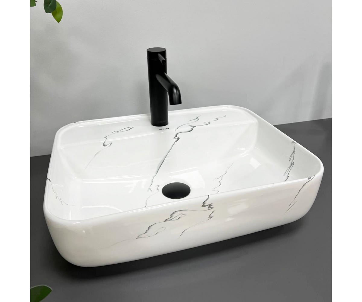 Умывальник (раковина) VBI RAGUSA MARMO GLOSSY накладной VBI  014501 014501