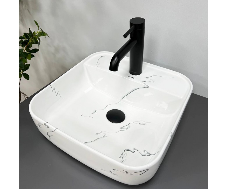 Умывальник (раковина) VBI RAGUSA S MARMO GLOSSY накладной VBI  014502 014502