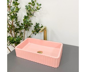 Умывальник (раковина) VBI FLORENTIA PINK MATT накладной VBI  015005