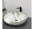 Умывальник (раковина) VBI RICCIA LIGHT STONE GLOSSY накладной  017202:Фото 3