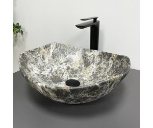 Умывальник (раковина) VBI RONTA DARK GREY STONE MATT накладной VBI  017302