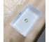 Умывальник (раковина) VBI MERANO M WHITE врезной  018005:Фото 3