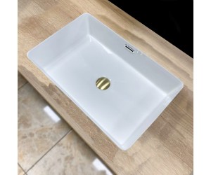 Умывальник (раковина) VBI MANAROLA WHITE врезной VBI  018006