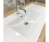 Умывальник (раковина) VBI FERRARA 120 WHITE врезной  018031:Фото 7