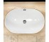 Умывальник (раковина) VBI GAETA WHITE GOLD EDGE врезной  018032:Фото 3