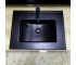 Умывальник (раковина) VBI FERRARA 60 BLACK MATT врезной  018042:Фото 2