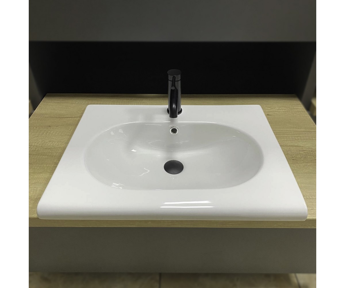 Умывальник (раковина) VBI PORDENONE WHITE врезной  018047:Фото 3