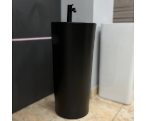 Умывальник (раковина) VBI BOLONIA BLACK MATT напольный VBI  019003