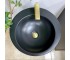 Умывальник (раковина) VBI AGROPOLI BLACK MATT напольный  019004:Фото 3