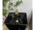 Умывальник (раковина) VBI VERESE BLACK GLOSSY напольный  019006:Фото 3