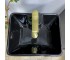 Умывальник (раковина) VBI VERESE BLACK GLOSSY напольный  019006:Фото 4