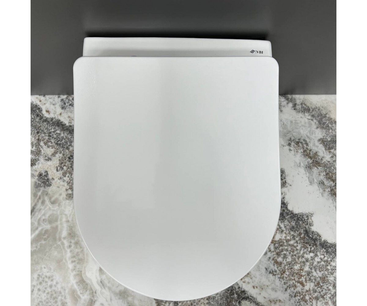 Подвесной унитаз VBI CAPRI WHITE  020400:Фото 2