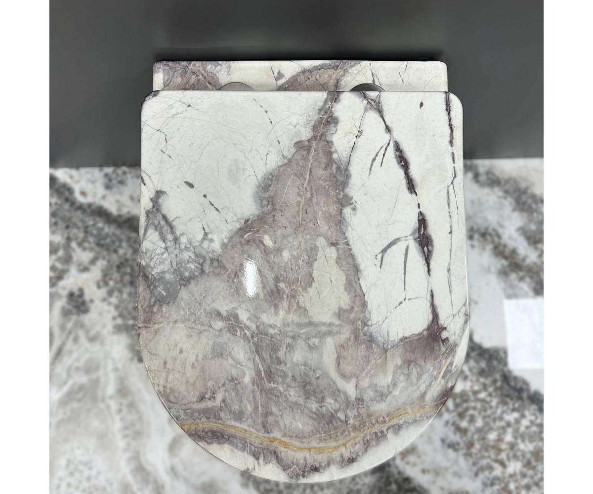 Подвесной унитаз VBI VULCANO SAND  020404:Фото 4