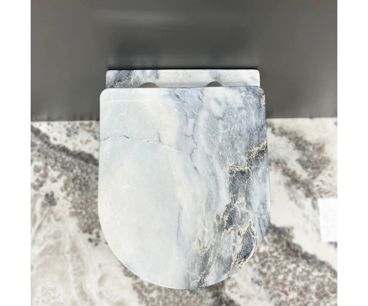 Подвесной унитаз VBI VULCANO GRANIT  020405:Фото 3