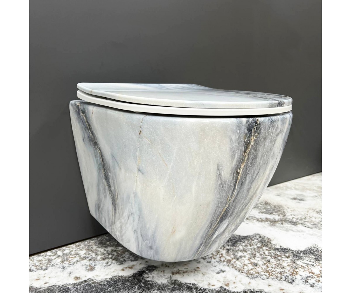 Подвесной унитаз VBI VULCANO GRANIT  020405:Фото 5