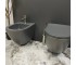 Подвесной унитаз VBI VULCANO GREY MATT  020410:Фото 6
